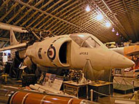 Hawker Siddeley Harrier (Bristol Aero Collection).