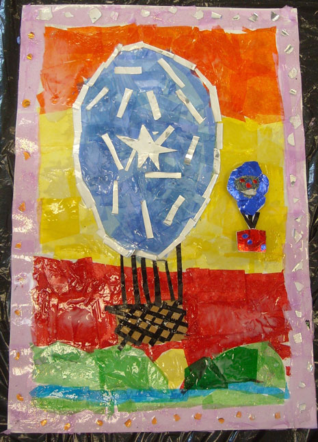 Year 6 had a BAC 100 science workshop in March and in May they had a half-day collage-making workshop.